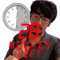 28 Minutes Sticker