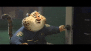 disney awe leopard zootopia aaw GIF
