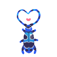 I Love You Heart Sticker by pikaole