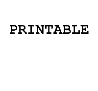 Printable Sticker by The Control Freak Co.