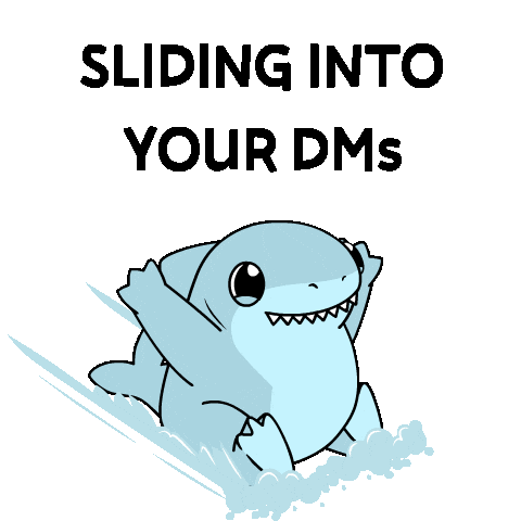 Shark Sticker by Ordinary Frends