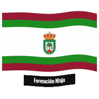 Bandera Andalucia Sticker by Formación Ninja