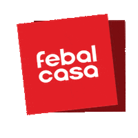 Logo Sticker by Febal Casa