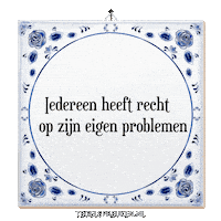Respect Nl Sticker by Tegelspreuken.nl