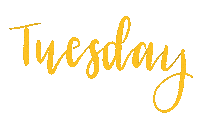 Days Of The Week Tuesday Sticker by University of Montevallo