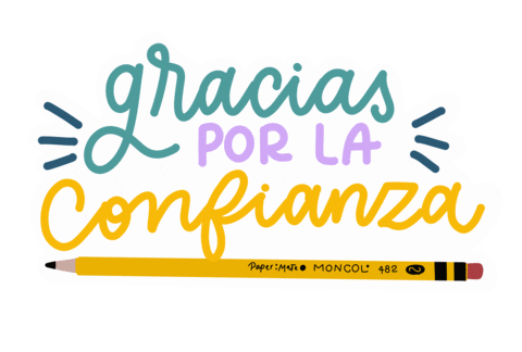 Thanks Gracias Sticker