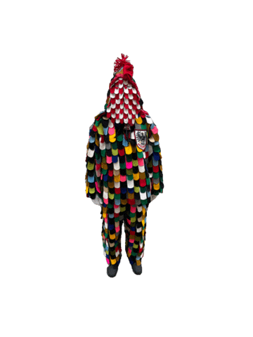 Narrenfigur Sticker by Narrenzunft Stegstrecker