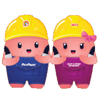 Happy Smile Sticker by PFF PAINT