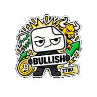 To The Moon Crypto Sticker by ZTIKIX
