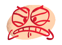 lojamelamora grrr sai da frente melamora Sticker