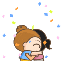 Well Done Hug Sticker