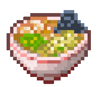 8Bit Ramen Sticker