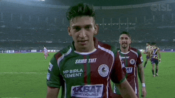 Cant Hear You Mohun Bagan GIF by Indian Super League