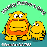 Fathers Day Monster GIF by Busythings