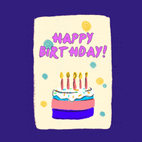 Register To Vote Happy Birthday GIF by #GoVote