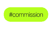 Commission Sticker by Sonic Acts
