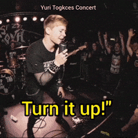 Turn It Up GIF by Yuri Togkces