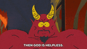 happy satan GIF by South Park 
