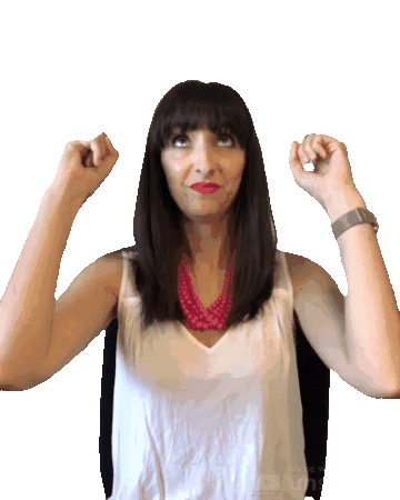 jennrobbins this point up pointing up jenn Sticker