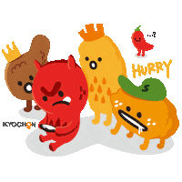 Eat Fried Chicken Sticker by KyoChon Malaysia