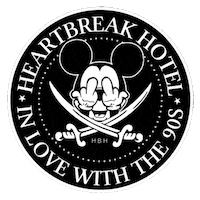 Heartbreak Hotel Party Sticker by AESTEHTE