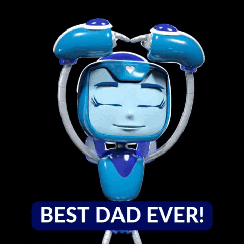 Fathers Day Heart GIF by Blue Studios