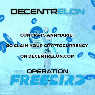 Crypto Congrats GIF by decentrelon