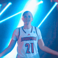 Womens Basketball Hype GIF by Louisville Cardinals