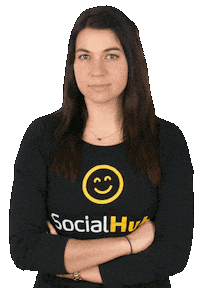 SocialHub annoyed company annoying b2b Sticker