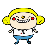 huadabii cute girl jump huadabii Sticker