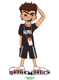 Guillem Sticker by La Casa de las Carcasas