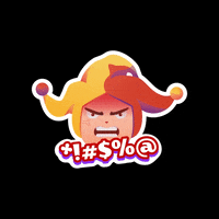 Bhoos angry frustrated joker pissed off GIF