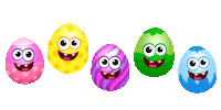 Easter Eggs Sticker by binibambini