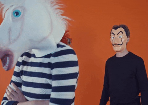 surprise falling GIF by Agence WAT - We Are Together