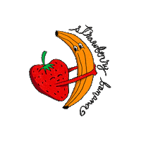 vejo kids hug stickers fruit Sticker
