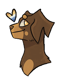 Dog Illustration Sticker