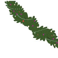 Christmas Lights Sticker by Milzamoli