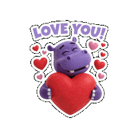Happy Love You Sticker