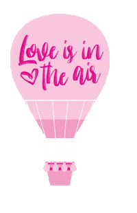 Love Is In The Air Sticker by Wild For Planners