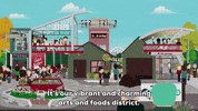 town going inside GIF by South Park 