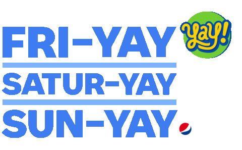 Happy Sunday Fun Sticker by Pepsi #Summergram