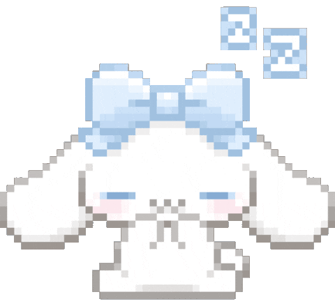 Hello Kitty Sleeping Sticker