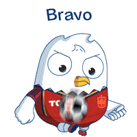TCLEurope football bravo matchday tcl Sticker