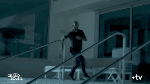 Run Manu GIF by Un si grand soleil
