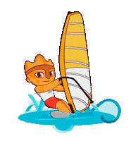 sailing vela Sticker by Lima2019