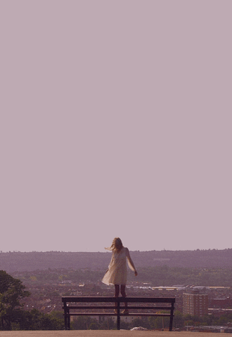 girl pink GIF