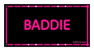 Hot Girl Attitude Sticker