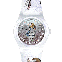 watch wonderland Sticker by The Unemployed Philosophers Guild