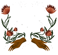 Stars Flowers Sticker