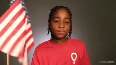 Independence Day Kids GIF by Children's Miracle Network Hospitals